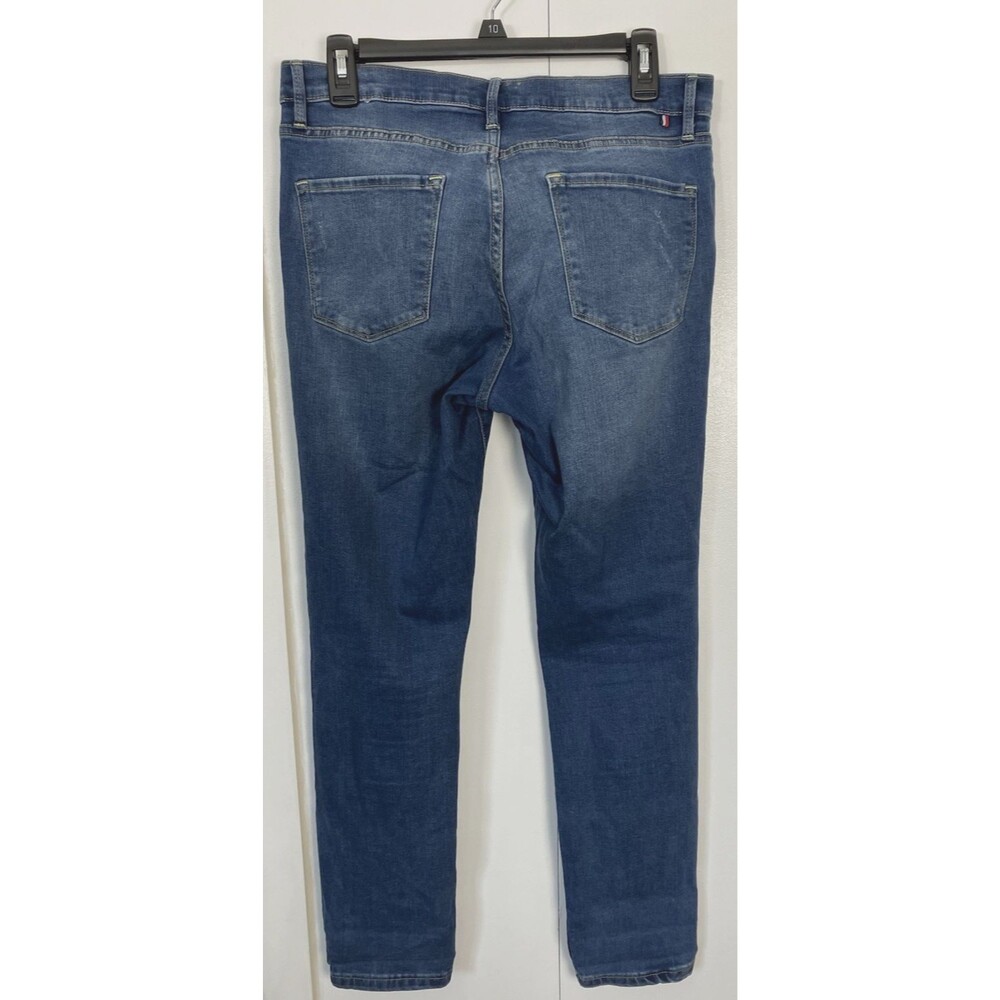 Tommy Hilfiger Womens Greenwich Skinny Mid Rise Stretch Blue Jeans Size 10 - Picture 8 of 8